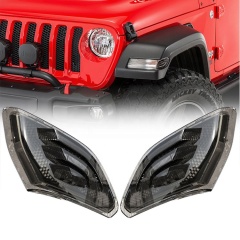 Fumé Jeep JL Side Marker Light Led 2018 Jeep Wrangler Fumé Side Marker Lights Remplacement