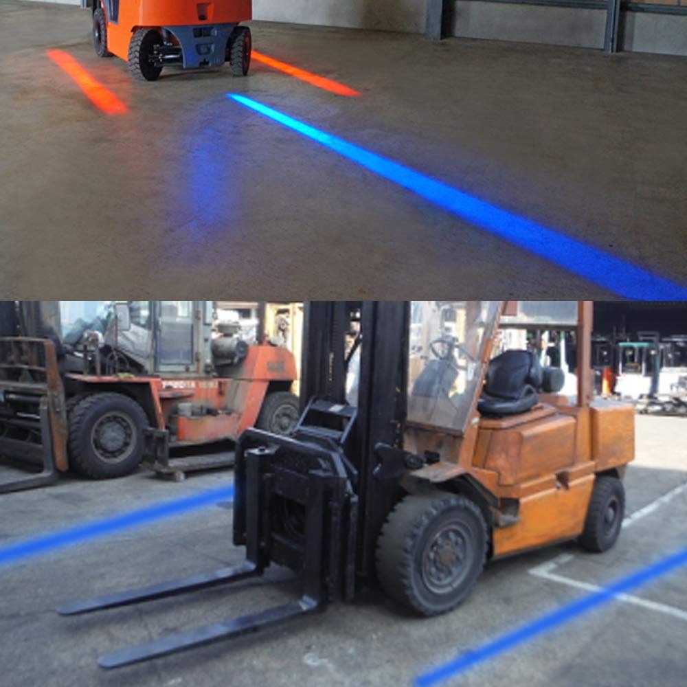 Blue Forklift Safety Lights