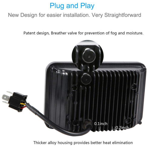 1993-1997 Ford Probe Pop Up Headlights Replacement 4X6 inch Ford Probe Led Headlights