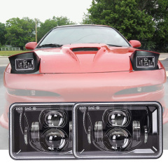 1993-1997 Ford Probe Pop Up Headlights Ath-shuidheachadh 4X6 òirleach Ford Probe Led Headlights