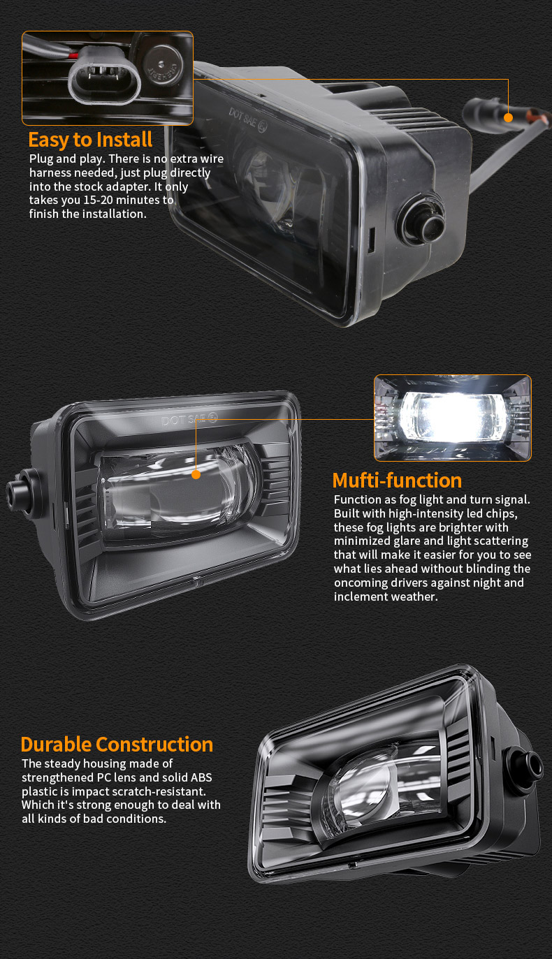 福特 F150A LED 霧燈優點