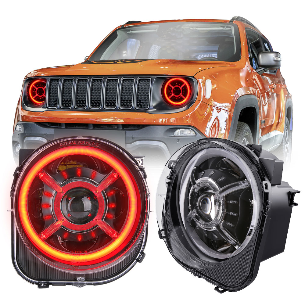 Jeep Renegade Halo фаралары