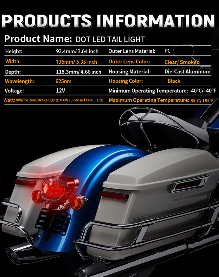 Harley Davidson Sportster 테일 라이트 교체