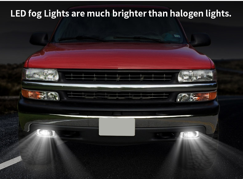 Chevy Silverado 1500 komplet svjetla za maglu u odnosu na dionička svjetla