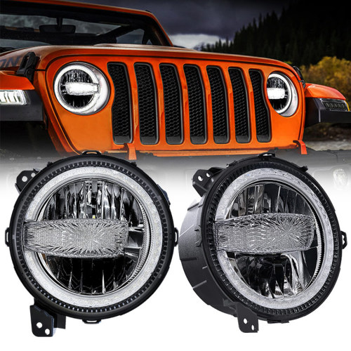 DOT SAE 2018 2019 Jeep Wrangler Moab Edition Led Headlights for Jeep Wrangler Moab