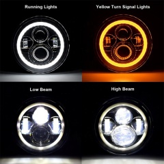 2015 Jeep Wrangle Led ფარები 2015 Jeep Wrangler Unlimited Sahara Halo Lights-ისთვის