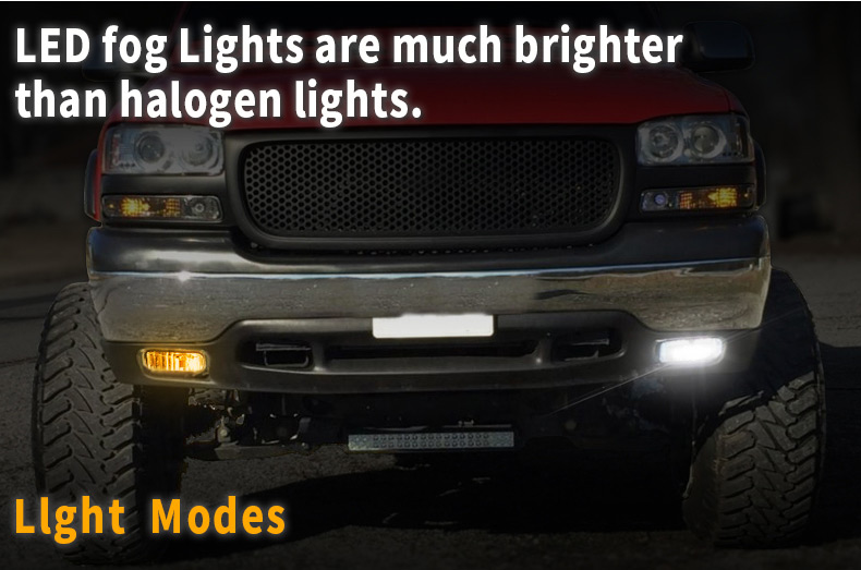 GMC Yukon Inkungu Light Assembly Replacement VS Halogen