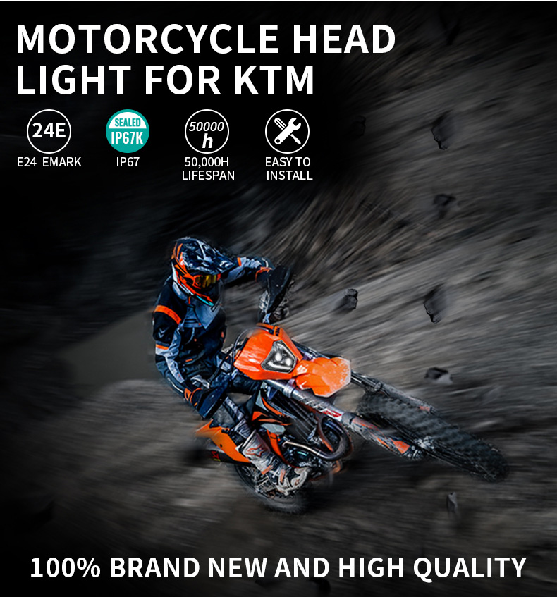 KTM EXC LED far Emark