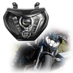 2014 2015 2016 Yamaha MT 09 Custom Farol Aftermarket Yamaha MT09 Led Farol MT 09 Front Light