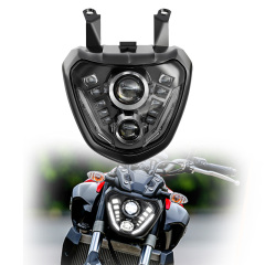 2014-2017 Yamaha MT 07 Led Mgbakọ ọkụ ọkụ 2015 2016 Yamaha MT 07 omenala ihu igwe ihu FZ 07 Led nkwalite ọkụ