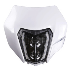 Emark 2017-2021 KTM EXC LED Headlight ارتقاء Enduro XCW KTM 250 350 450 500 تبدیل چراغ جلو LED با ماسک EXC
