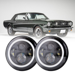 Lampu Depan Led Ford Mustang Generasi 1 1965-1973 Upgrade Lampu Depan Ford Mustang Halo Generasi 2 1974-1978