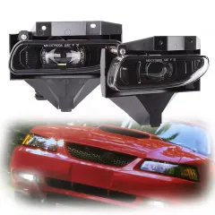 1999-2004 Mustang GT Fog Lights Upgrade 4th Gen Ford Mustang GT Led Fog Light Kit Replacement