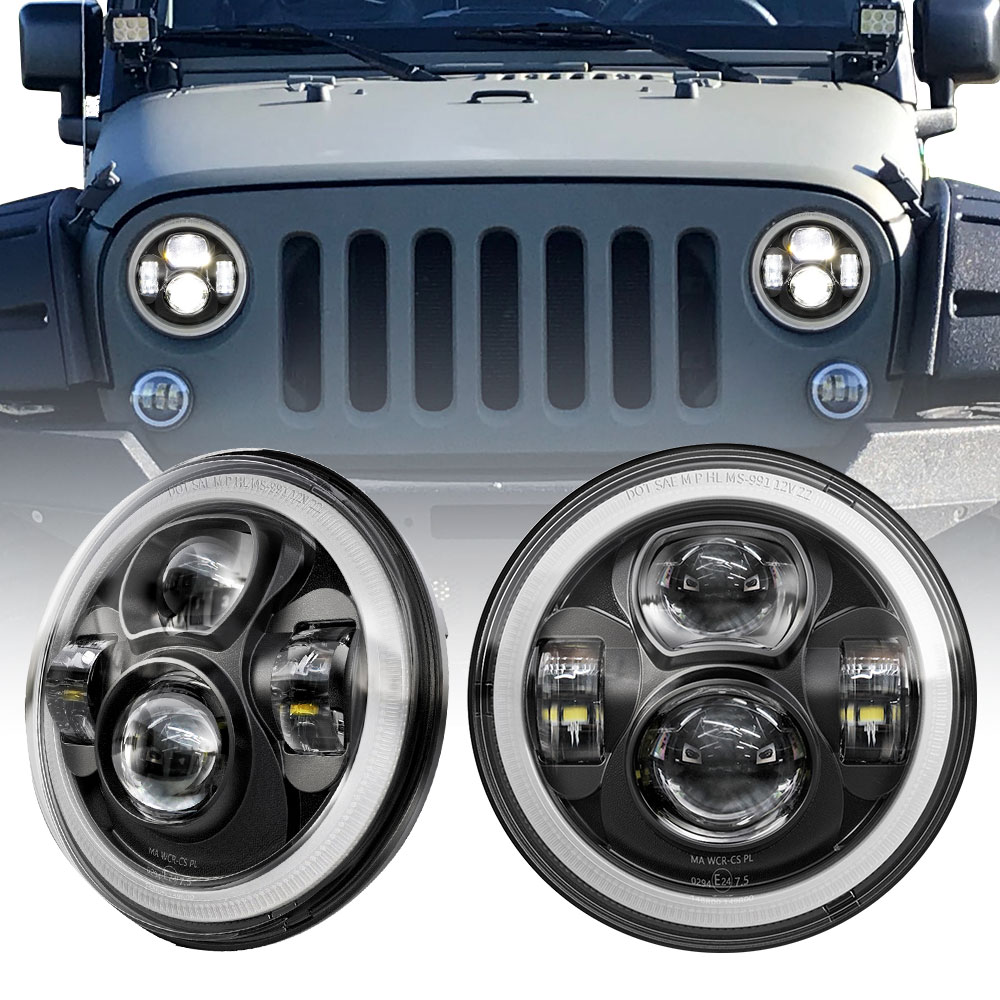 Mga Headlight sa Jeep Wrangler