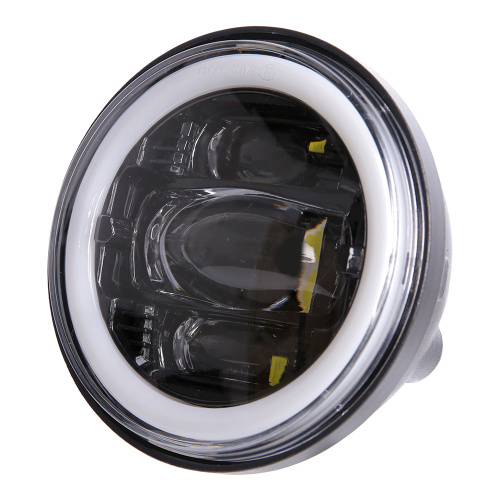 2005-2016 Harley Davidson Road King Fog Lights FLHR Classic Custom with Halo 4.5 inch Led Passing Lights