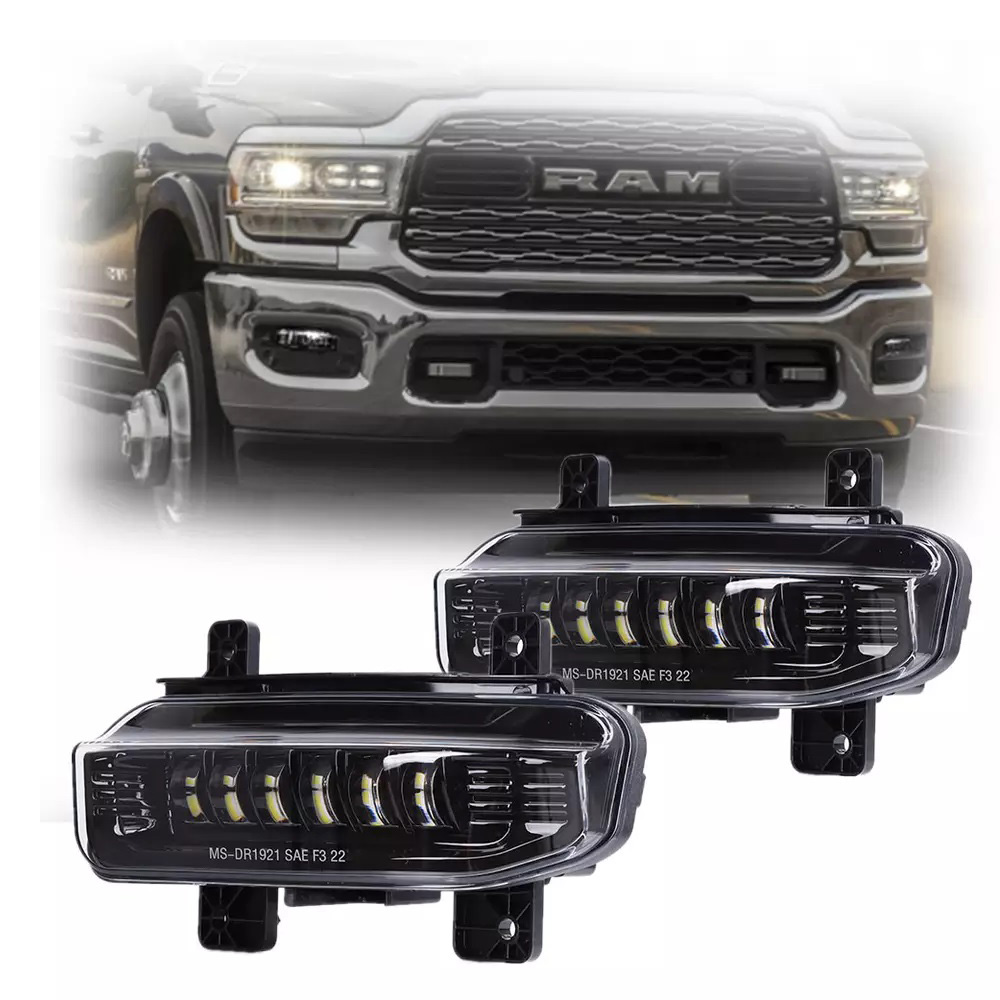 20192022 Dodge Ram 1500 Fog Light Assembly Upgrade Ram 1500 2500 3500