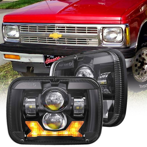 19821994 Chevy S10 Led Headlights Pickup Chevrolet S10 Aftermarket