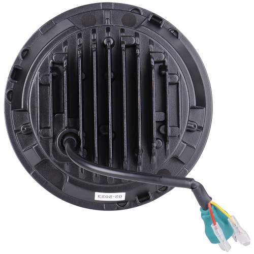 For Jeep Wrangler JK CJ TJ Headlight with Yellow Turning Signal Two Style Optional 7