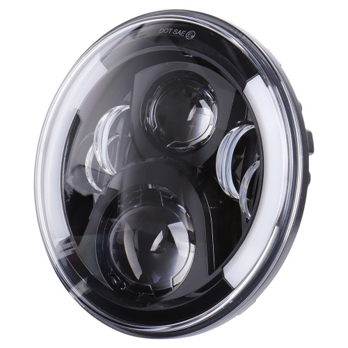 For Jeep Wrangler JK CJ TJ Headlight with Yellow Turning Signal Two Style Optional 7
