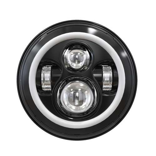 2007-2017 Jeep Wrangler JK Halo Headlights 7 inch Round Led Halo Headlights for Jeep Wrangler JK JKU