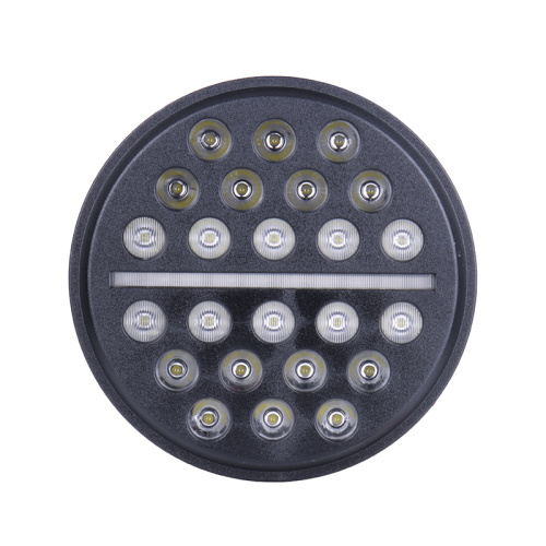 DOT E-mark 7 inch led car headlight for Jeep/Harleys Davidsons motorcycle auto light