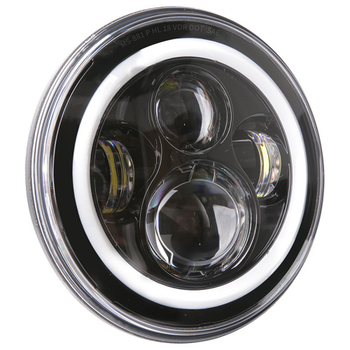 2007-2017 Jeep Wrangler JK Halo Headlights 7 inch Round Led Halo Headlights for Jeep Wrangler JK JKU
