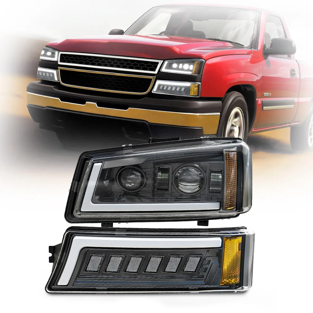 Silverado forlygter