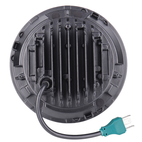 50w DOT SAE 7'' Round Jeep Wrangler JK Led Headlight Projector with High Low Beam