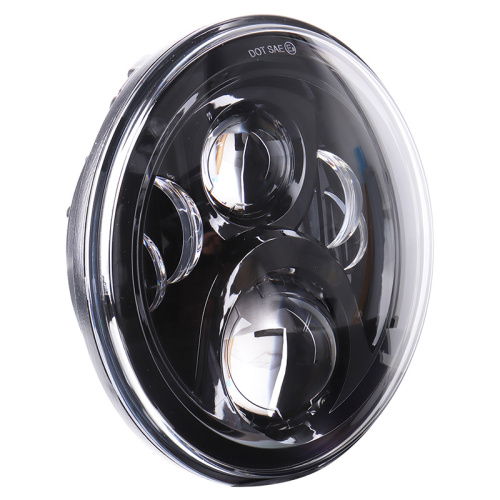 50w DOT SAE 7'' Round Jeep Wrangler JK Led Headlight Projector with High Low Beam
