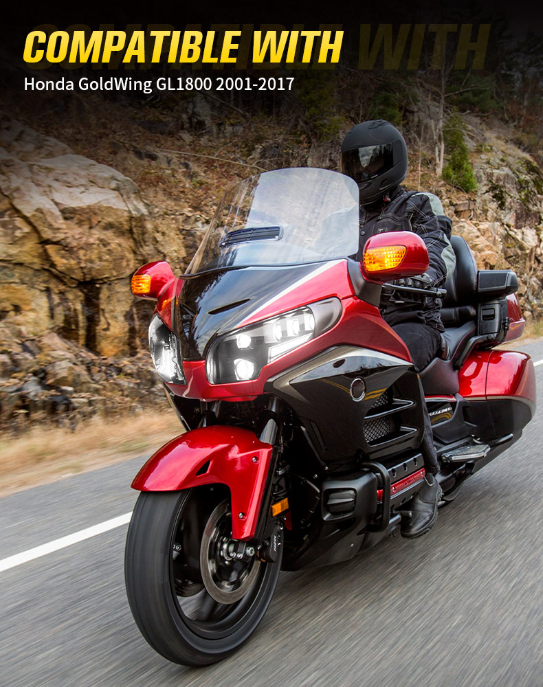 Honda Goldwing gl 1800 Led nalalka hore ee ku habboon