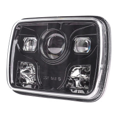 Morsun 5x7 Square LED Headlight bakeng sa Jeep Wrangler Cherokee XJ