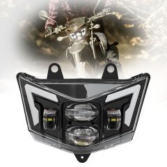 2002-2023 Kawasaki KMX KLX KLR KLE ZZR KDX 110 125 140 250 300 450 650 ไฟหน้าแบบ LED หลังการขาย