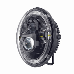 2007-2017 Jeep Wrangler Led Headlight Assembly Jeep Wrangler Halo ọkụ ọkụ