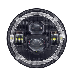 2007-2017 Jeep Wrangler Led-kopligsamestelling Jeep Wrangler Halo-hoofligte