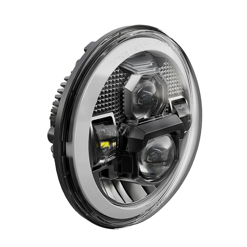 7 inch Led Halo Headlights for Jeep Wrangler JK 20072017 Manufacturer