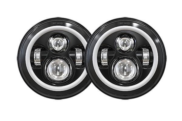 MS-881W Jeep Wrangler JK Headlights