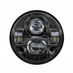 5.75 LED 頭燈適用於哈雷戴維森圓形 5.75 LED 摩托車頭燈