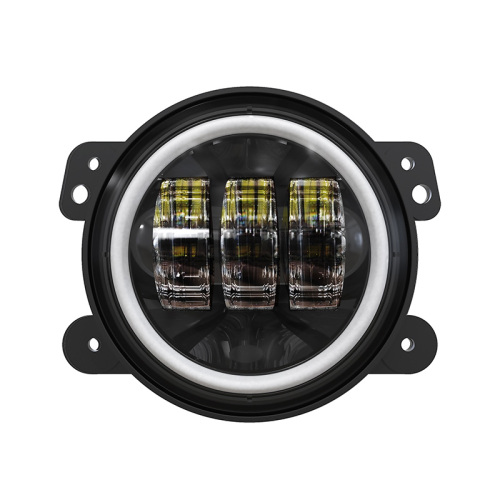 2007-2017 Jeep Wrangler JK Led Fog Lights with Halo DRL Turn Signals