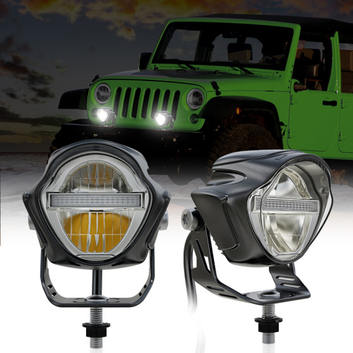 Jeep Wrangler Led Off Road Spot Lights 4x4 Offroad Driving Lights