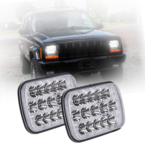 DOT 5x7 H6054 Sealed Beam Led Headlights for Jeep Cherokee XJ Wrangler YJ
