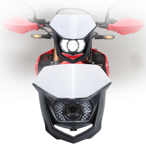 Universal Dirt Bike Headlight Kit Enduro Led Headlight with Mask