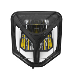 Faro anteriore a LED Husqvarna 701 Enduro/Supermoto omologato Emark compatibile con Fe 350 450 501 TE300