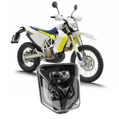 Faro anteriore a LED Husqvarna 701 Enduro/Supermoto omologato Emark compatibile con Fe 350 450 501 TE300