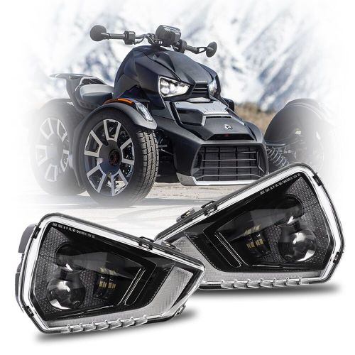 2019-2025 Can Am Ryker Led Headlights for Ryker 600/900 Sport Rally