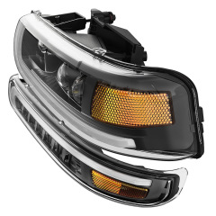 2000-2006 Chevy Tahoe Led Headlights Aftermarket Projector Headlight for 2001 2002 2003 2004 2005 Chevrolet Tahoe Z71 LS LT