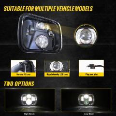 Святлодыёдныя фары Ford F150 F250 F350, зацверджаныя DOT, 1978 1979 1980 1981 1982 1983 1984 1985 1986