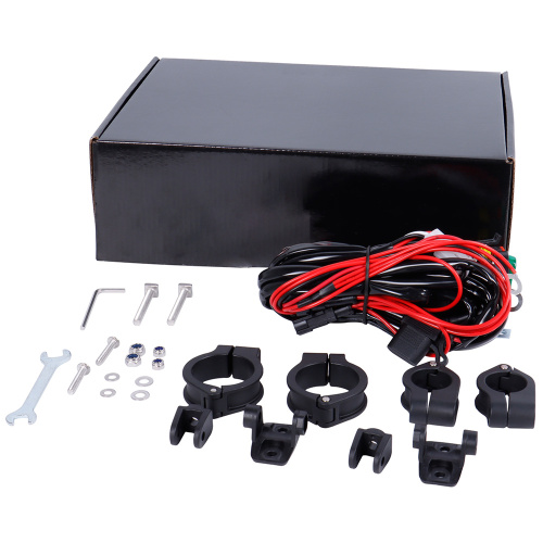 Emark Approved Motorcycle Led Auxiliary Fog Lights