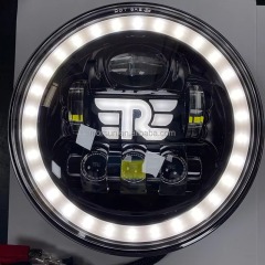 7 inch Royal Enfield Led Headlight for Himalayan Hunter Bullet Classic 350 Continental GT 650
