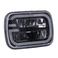 5x7 Led Halo Headlights 1984-2001 Jeep Cherokee XJ Halo Headlights