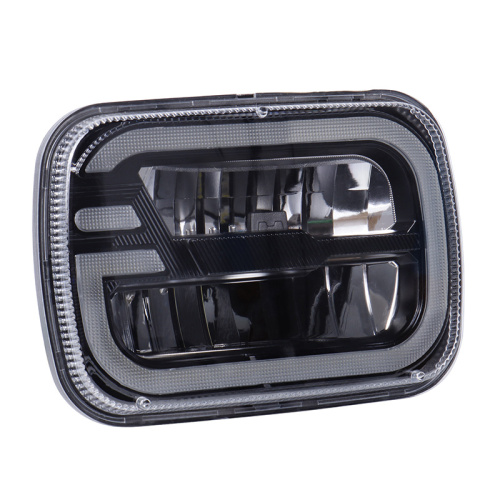 5x7 Led Halo Headlights 1984-2001 Jeep Cherokee XJ Halo Headlights